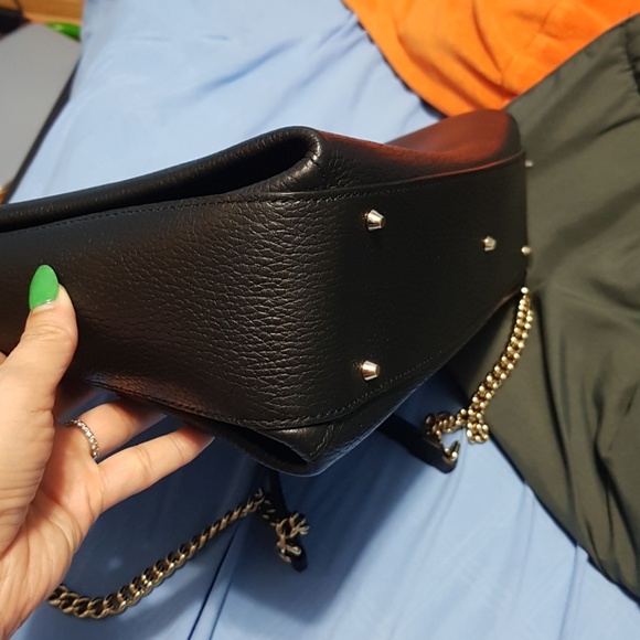 Top handle Gucci interlocking black medium - Picture 7 of 8